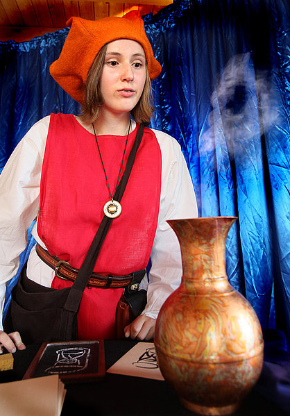 Simone als Gauklerin Simone als Gauklerin